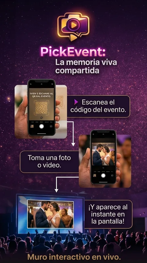 PickEvent — la memoria viva compartida